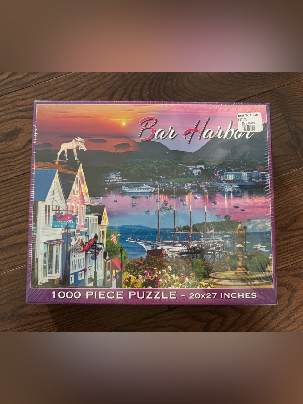 Bar Harbor 1000-Piece Jigsaw Puzzle - Purple Sunset